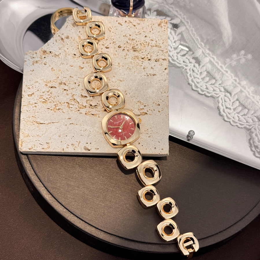 Chic Hollow Geometric Bracelet Watch
