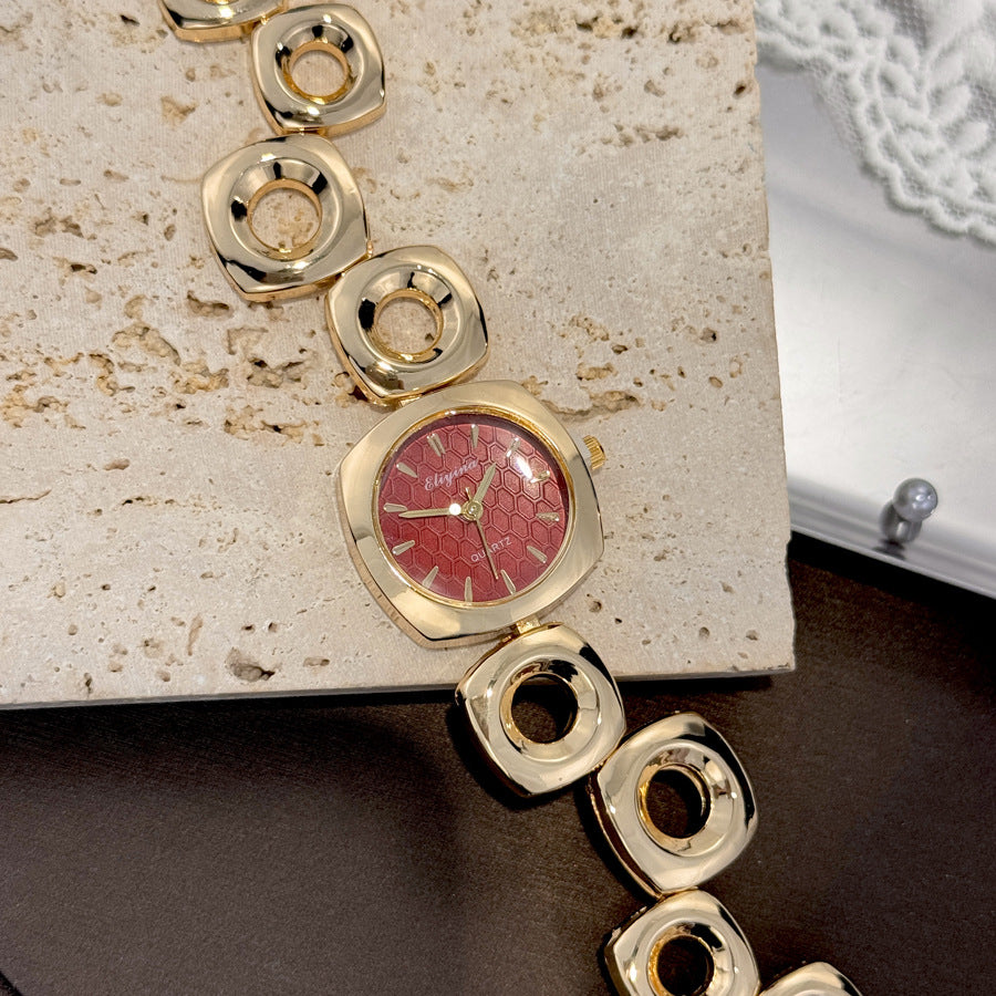 Chic Hollow Geometric Bracelet Watch