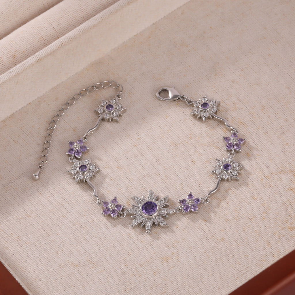 Celestial Starburst and Flower Station Bracelet