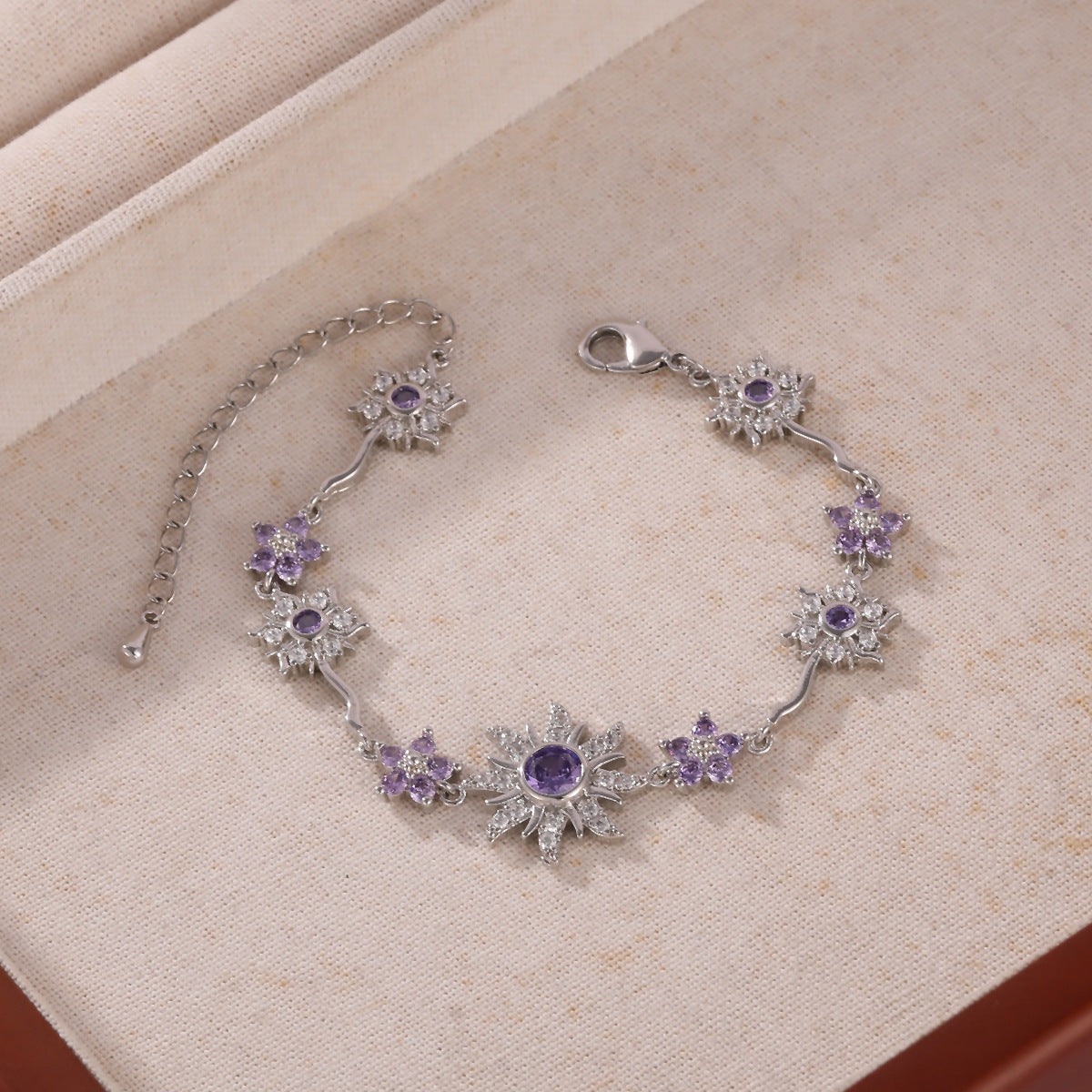Celestial Starburst and Flower Station Bracelet