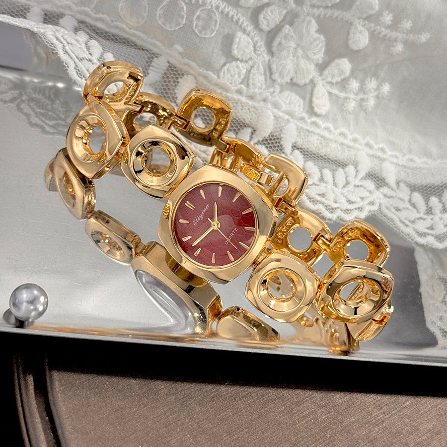 Chic Hollow Geometric Bracelet Watch