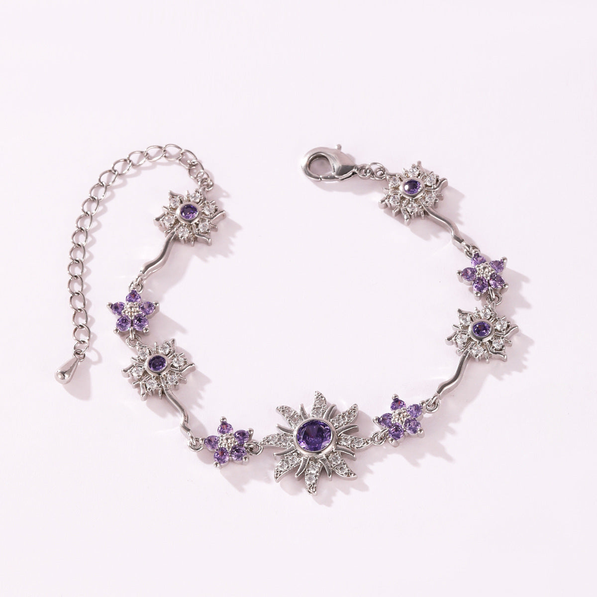 Celestial Starburst and Flower Station Bracelet